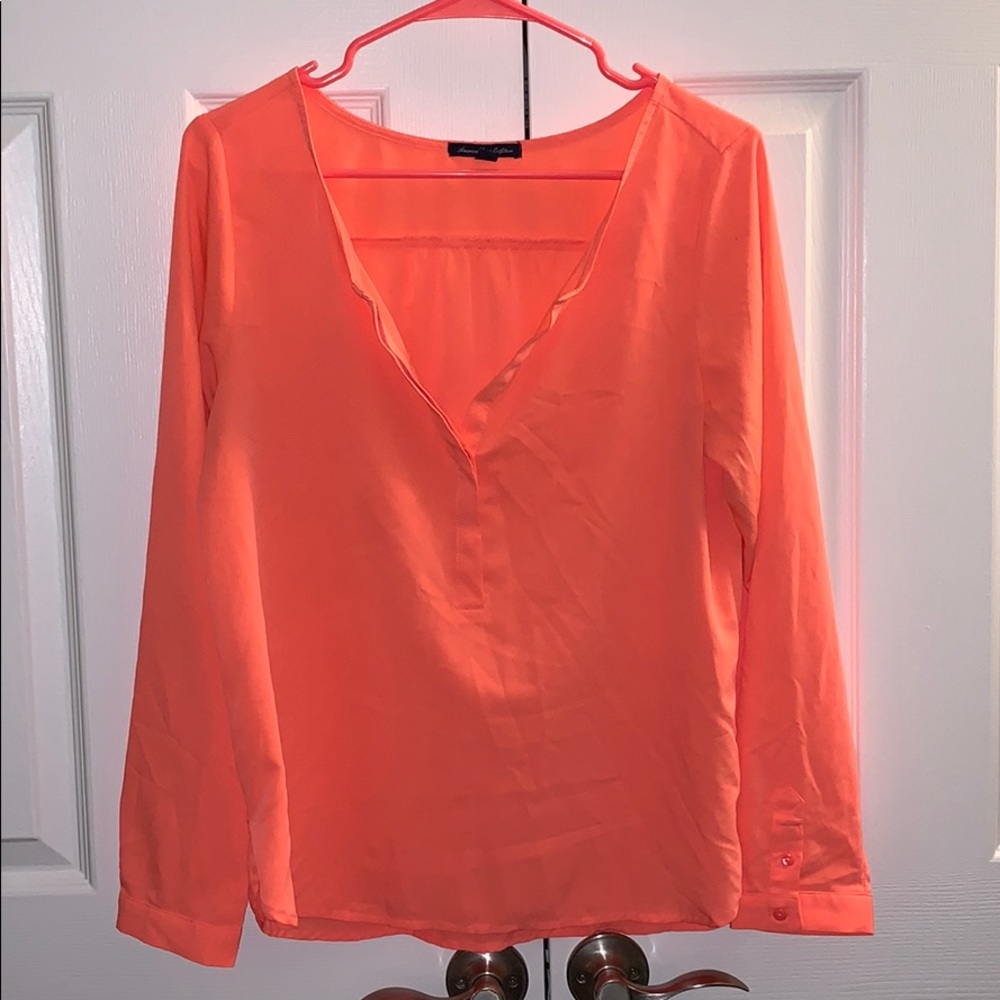 AMERICAN EAGLE OUTFITTERS Coral Top